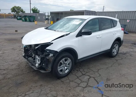 2015 Toyota Rav4 Le из США, поврежденный, VIN 2T3ZFREV0FW218832